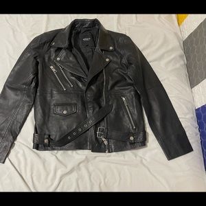 Barney’s Originals leather jacket